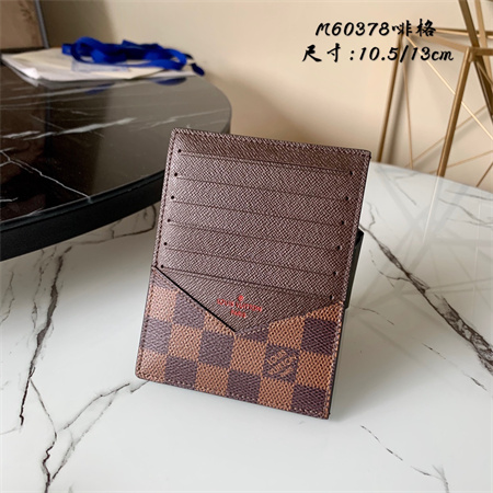 L.V Card Holder Damier Ebene Canvas N60378