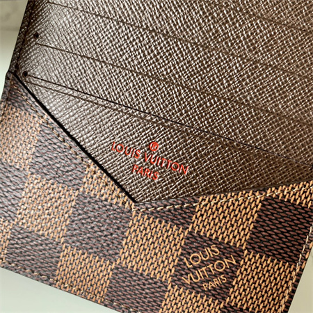 L.V Card Holder Damier Ebene Canvas N60378