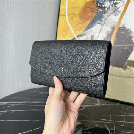 L.V IRIS Wallet Monogram Leather Black M60143