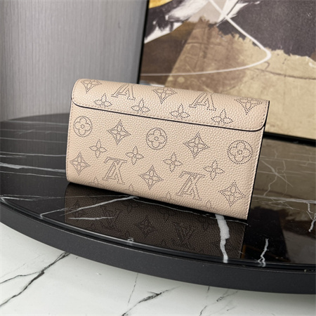 L.V IRIS Wallet Monogram Leather Beige M60143