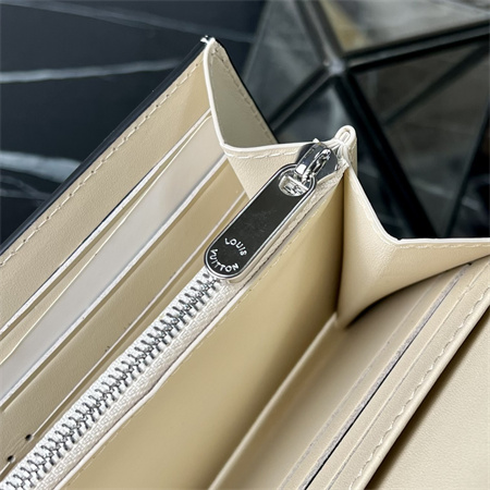 L.V IRIS Wallet Monogram Leather Cream M60143