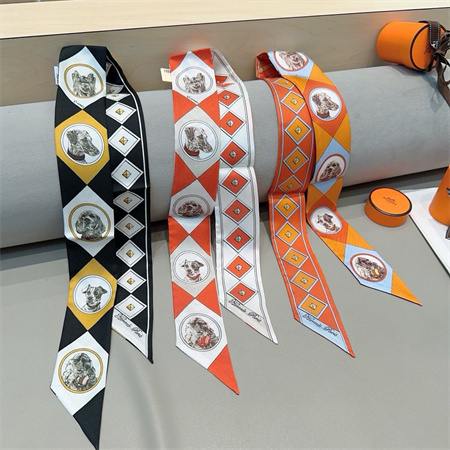 H**mes twilly 100% silk 32020