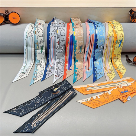 H**mes twilly 100% silk 32021