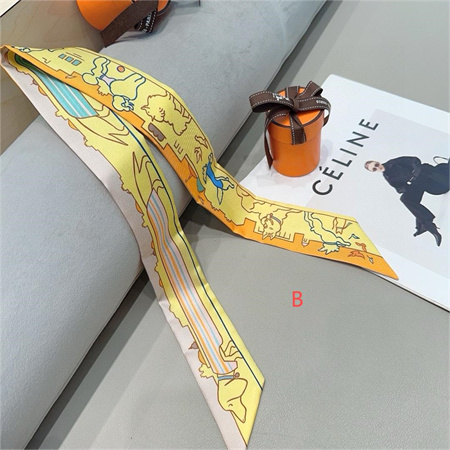 H**mes twilly 100% silk 32021