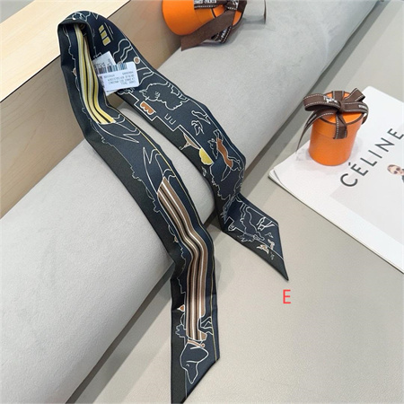 H**mes twilly 100% silk 32021