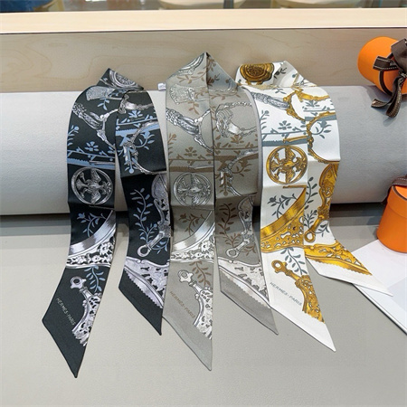 H**mes twilly 100% silk 32022