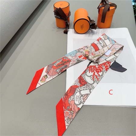 H**mes twilly 100% silk 32025