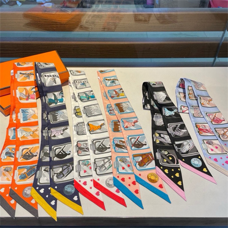 H**mes twilly 100% silk 32033