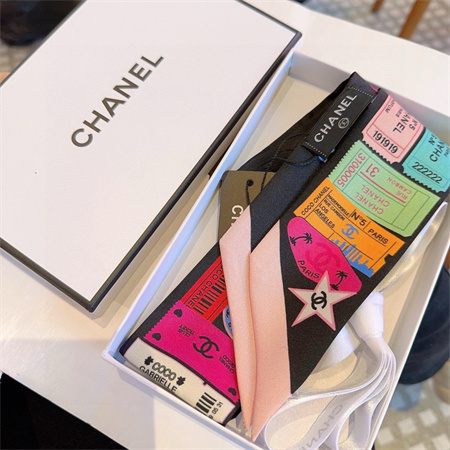 Ch*el twilly 100% silk 32000