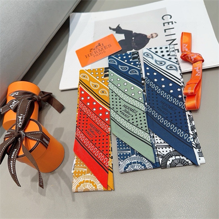 H**mes twilly 100% silk 32010