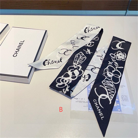 Ch*el twilly 100% silk 32014