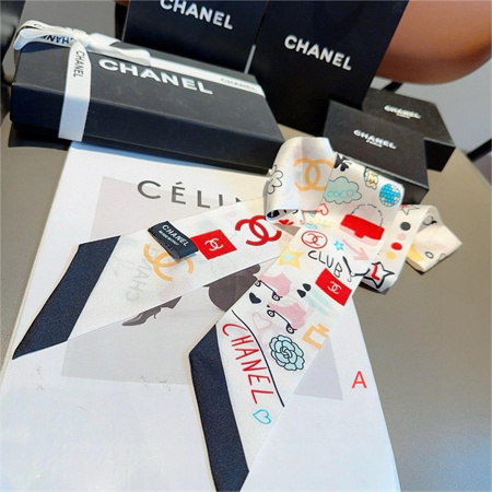 Ch*el twilly 100% silk 32016