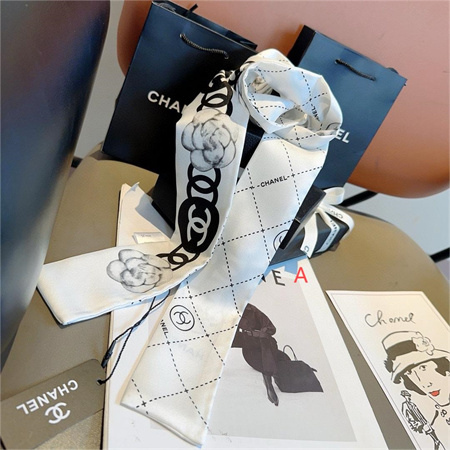 Ch*el twilly 100% silk 32018