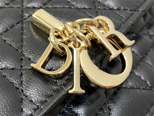 cd miss D*or mini top handle bag cannage lambskin