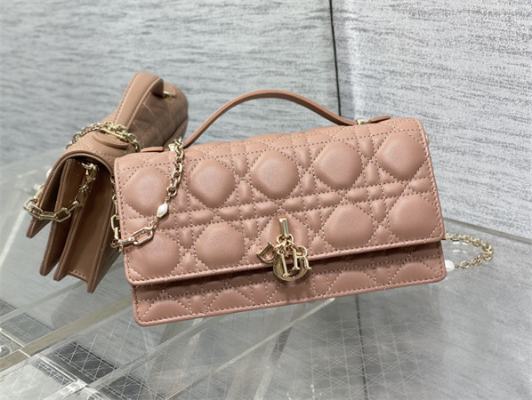 cd miss D*or mini top handle bag cannage lambskin