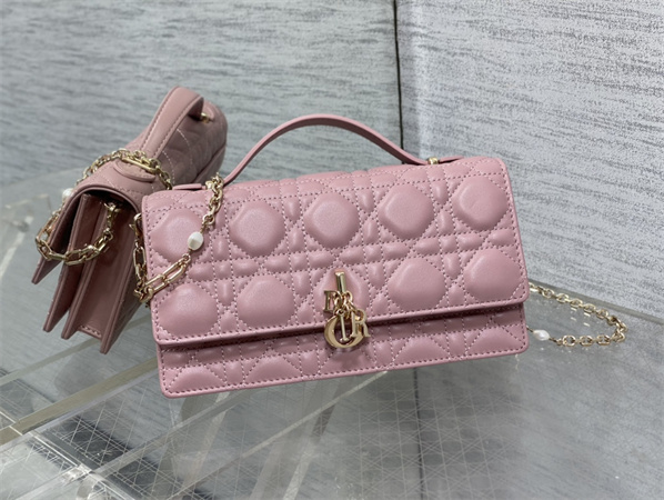 cd miss D*or mini top handle bag cannage lambskin