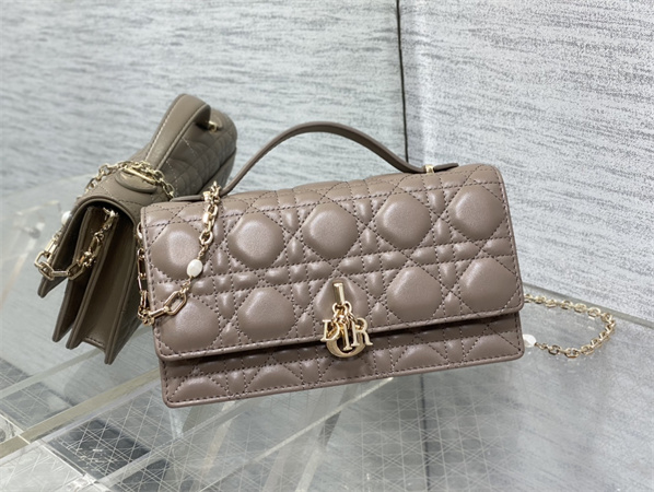 cd miss D*or mini top handle bag cannage lambskin