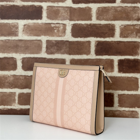 gu.cci ophidia gg pouch S*p*e canvas dusty pink 625549