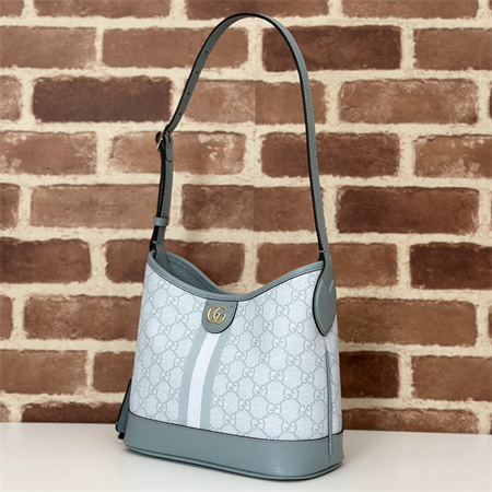gu.cci ophidia gg small shoulder bag S*p*e canvas dusty blue 781402