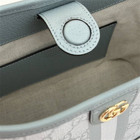 gu.cci ophidia gg small shoulder bag S*p*e canvas dusty blue 781402