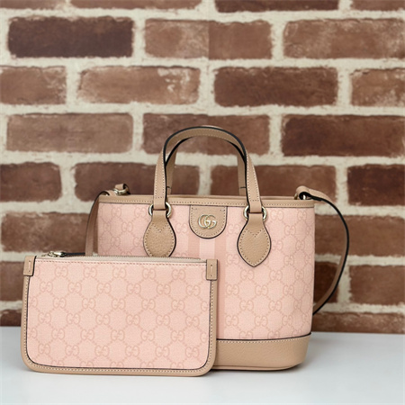 G*u*i ophidia mini tote bag dusty pink 811716