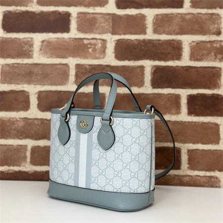 G*u*i ophidia mini tote bag dusty blue 811716