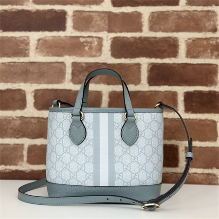 G*u*i ophidia mini tote bag dusty blue 811716