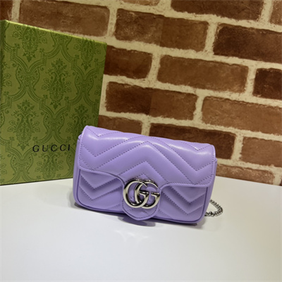 G*u*i gg marmont  mini bag purple 476433
