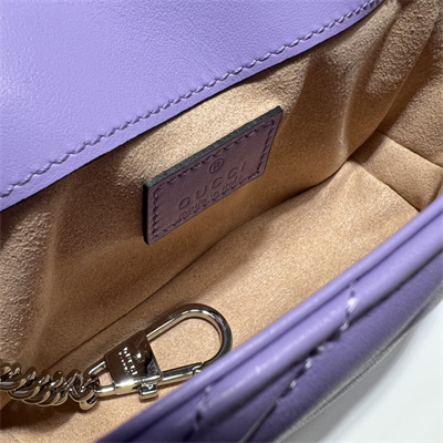 G*u*i gg marmont  mini bag purple 476433