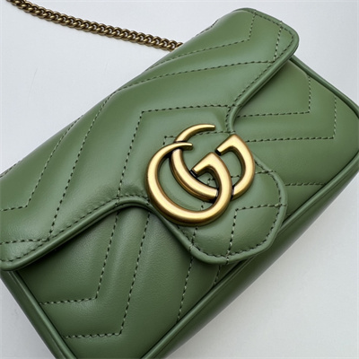 G*u*i gg marmont  mini bag green 476433