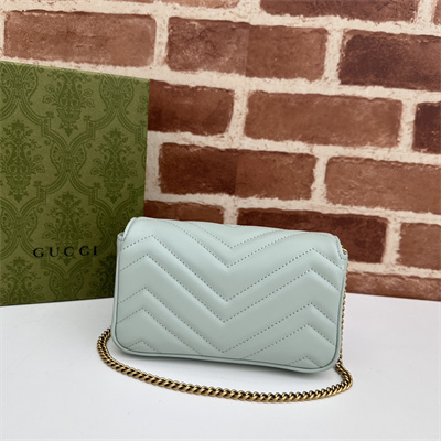 G*u*i gg marmont  mini bag pale green 476433