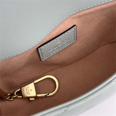 G*u*i gg marmont  mini bag pale green 476433