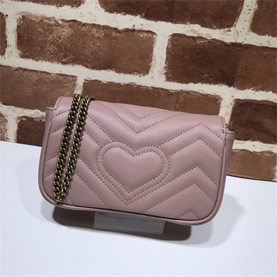 G*u*i gg marmont  mini bag dusty pink 476433