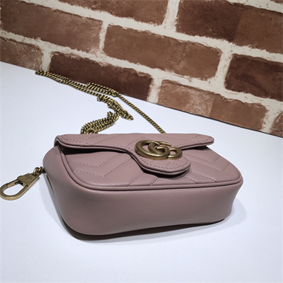 G*u*i gg marmont  mini bag dusty pink 476433