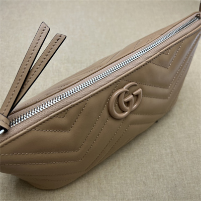 Gu.cci GG Marmont Shoulder Bag Rose Beige 739166