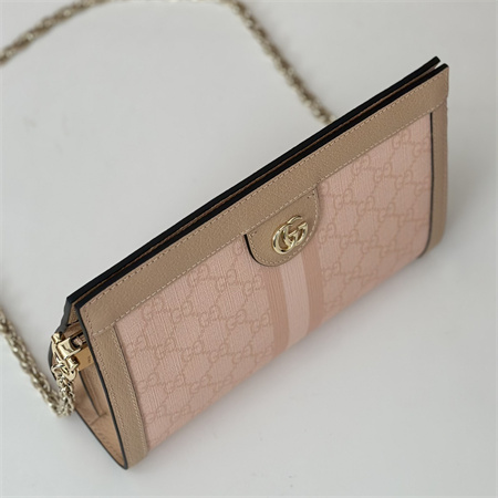 gu.cci ophidia gg small shoulder bag S*p*e canvas dusty pink 503877
