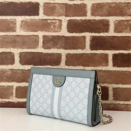 gu.cci ophidia gg small shoulder bag S*p*e canvas dusty blue 503877