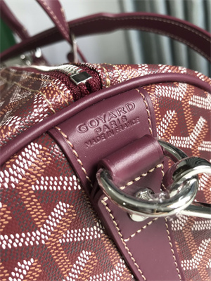 Go*ard boston 45 bag in Go*ardine canvas & cervon calfskin