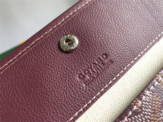 Go*ard saint l0*is pm bag in Go*ardine canvas & chevroches calfskin