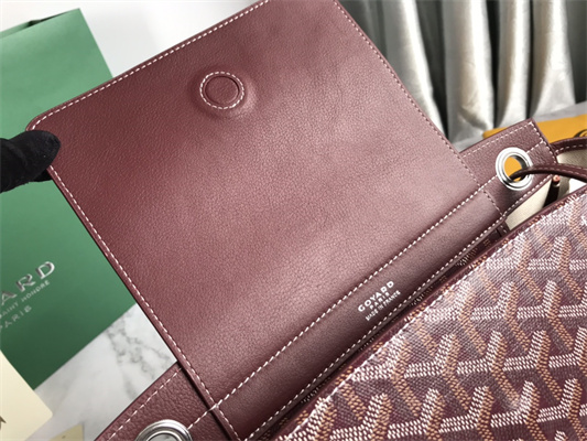 Go*ard rouette souple bag Go*ardine canvas & chevroches calfskin