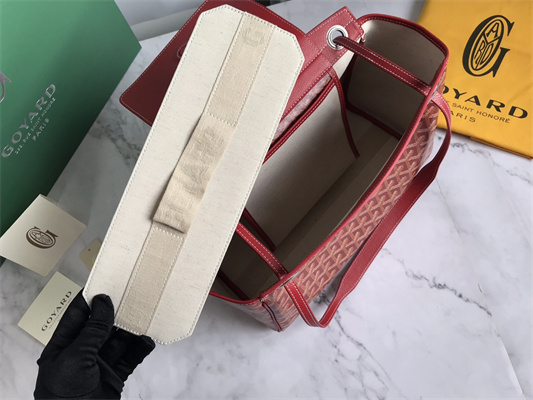 Go*ard rouette souple bag Go*ardine canvas & chevroches calfskin