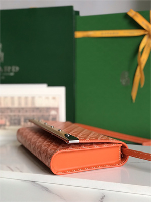 Go*ard monte-carlo pm clutch Go*ardine canvas & cervon calfskin