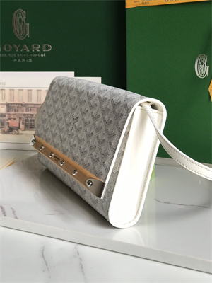 Go*ard monte-carlo pm clutch Go*ardine canvas & cervon calfskin