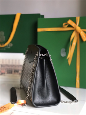 Go*ard rouette structure pm bag in Go*ardine canvas & chevroches calfskin