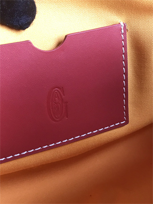 Go*ard saint martin handbag in Go*ardine canvas & chevroches calfskin