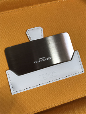 Go*ard muse vanity case in Go*ardine canvas & cervon calfskin