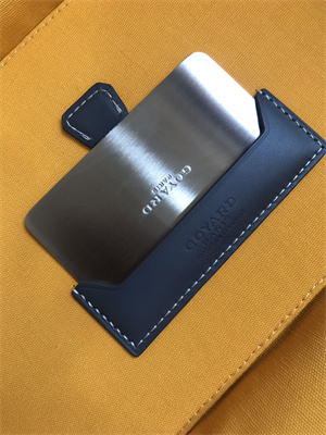 Go*ard muse vanity case in Go*ardine canvas & cervon calfskin