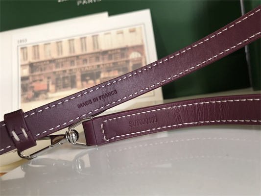 Go*ard muse vanity case in Go*ardine canvas & cervon calfskin