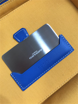 Go*ard muse vanity case in Go*ardine canvas & cervon calfskin