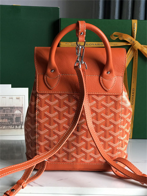 Go*ard alpin mini backpack Go*ardine canvas & chevroches calfskin